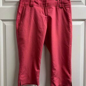 Adidas Women’s CLIMACOOL Hot Pink golf Pants size 2 outseam 24
